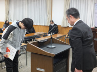 第２学期終業式