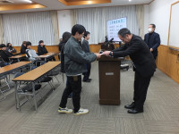 第２学期終業式