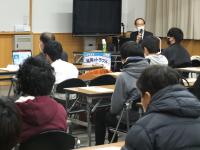 愛媛県労働委員会による出前授業 愛媛県労働委員会による出前授業