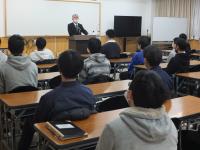 第3学期始業式 第3学期始業式