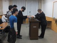 第3学期始業式 第3学期始業式