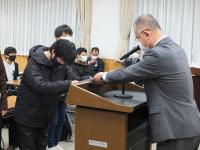 第3学期始業式 第3学期始業式