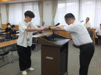 第2学期始業式